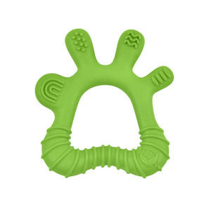 3 PACK of Green Sprouts Front & Side Teether Green -- 1 Unit