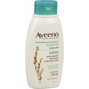 3 PACK of Aveeno Skin Relief Body Wash -- 12 fl oz