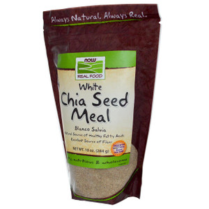 Now Foods, Real Food, White Chia Seed Meal, 10 oz (284 g) (Discontinued Item)