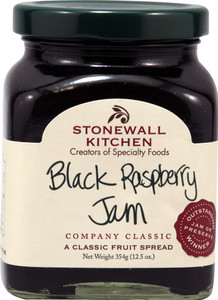 3 PACK of Stonewall Kitchen Jam Black Raspberry -- 12.5 oz