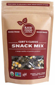 3 PACK of Raw Food Central Organic Snack Mix Gluten Free Curts Classic -- 2 oz