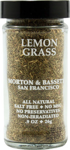 3 PACK of Morton & Bassett All Natural Lemon Grass -- 0.9 oz