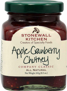 3 PACK of Stonewall Kitchen Chutney Apple Cranberry -- 8.5 oz