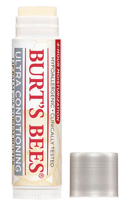 3 PACK of Burts Bees 100% Natural Moisturizing Lip Balm Ultra Conditioning with Kokum Shea & Cocoa Butter -- 0.15 oz