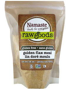 3 PACK of Namaste Foods Raw Goods Golden Flax Meal Gluten Free -- 16 oz