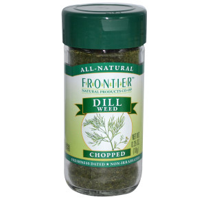 3 PACK of Frontier Co-Op Dill Weed Chopped -- 0.35 oz