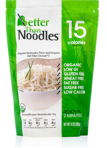 3 PACK of Better Than Noodles Organic Konnyaku Noodles Gluten Free -- 11 oz