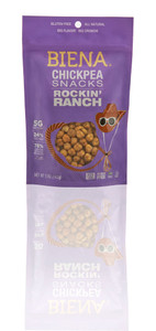 3 PACK of Biena Chickpea Snacks Rockin' Ranch -- 5 oz