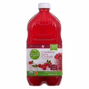 3 PACK of Simple Truth Organic Cranberry Juice Cocktail -- 64 fl oz