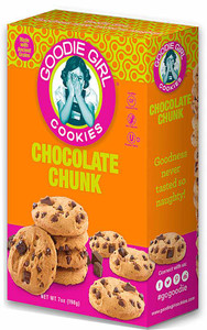 3 PACK of Goodie Girl Gluten Free Cookies Chocolate Chunk -- 6 oz