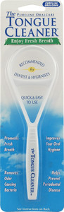 3 PACK of Pureline Oralcare Tongue Cleaner Assorted Colors -- 1 Tongue Cleaner