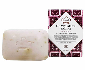 3 PACK of Nubian Heritage, Goat's Milk & Chai Bar Soap, 5 oz (142 g)