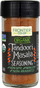 3 PACK of Frontier Co-Op Organic Tandoori Masala -- 1.8 oz