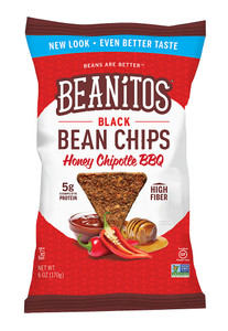 3 PACK of Beanitos White Bean Chips Chipotle BBQ -- 4.5 oz