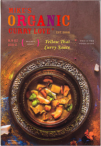 3 PACK of Curry Love Organic Curry Simmer Sauce Gluten Free Mildly Spicy Yellow Thai -- 8.8 oz