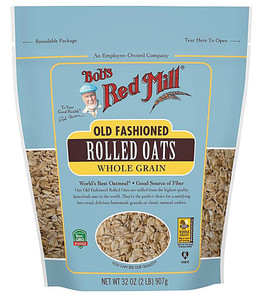 3 PACK of Bobs Red Mill Rolled Oats Old Fashioned -- 32 oz