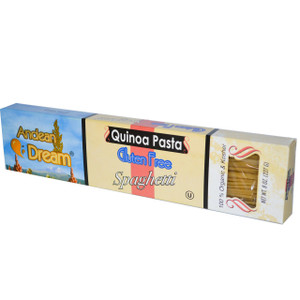 3 PACK of Andean Dream Organic Royal Quinoa Pasta Spaghetti -- 8 oz