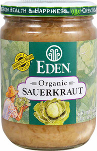 3 PACK of Eden Foods Organic Sauerkraut -- 18 oz