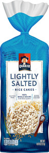 3 PACK of Quaker Rice Cakes Lightly Salted -- 4.47 oz