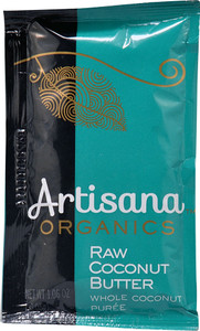 3 PACK of Artisana Organic Raw Coconut Butter Squeeze Pack -- 1.06 oz