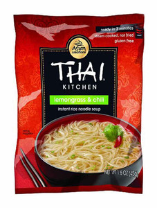 3 PACK of Thai Kitchen Instant Rice Noodle Soup Lemongrass & Chili -- 1.6 oz