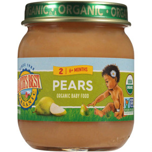 3 PACK OF Earths Best Organic Baby Food Stage 2 Pears -- 4 oz