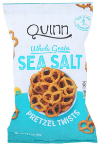 3 PACK OF Quinn Foods Classic Sea Salt Pretzel Twists -- 7 oz