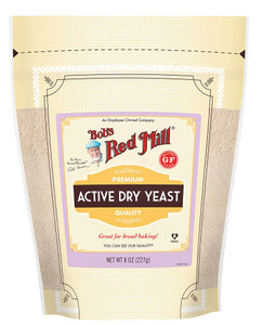 3 PACK OF Bobs Red Mill Active Dry Yeast Gluten Free -- 8 oz