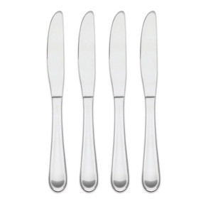 3 PACK OF Dash of That Claire Mirror Stainless Steel Knives - Silver -- 4 Pack