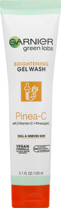 Garnier Green Labs Pinea-C Brightening Gel Washable Cleanser -- 4.4 fl oz