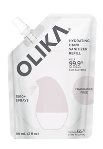 Olika Hydrating Hand Sanitizer Refill Fragrance Free -- 3 fl oz