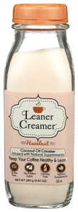 Leaner Creamer Coconut Oil Creamer Hazelnut -- 9.87 oz