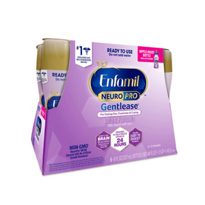 Enfamil NeuroPro Gentlease Infant Formula Ready to Use -- 8 fl oz Each / Pack of 6