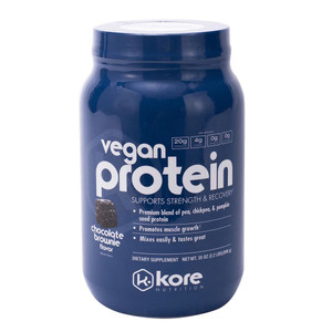 Kore Vegan Protein Chocolate Brownie -- 35 oz