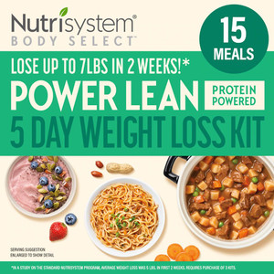 Nutrisystem Body Select Power Lean 5 Day Weight Loss Kit -- 1 Kit