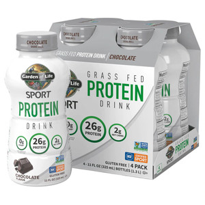Garden of Life Sport Grass Fed Dairy Protein RTD Vanilla -- 11 fl oz Each / Pack of 16