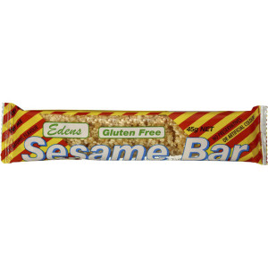 5 PACK of Edens Bars Sesame 45g