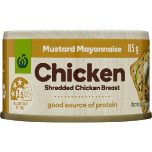 5 PACK of WW Chicken Mustard Mayo 85g