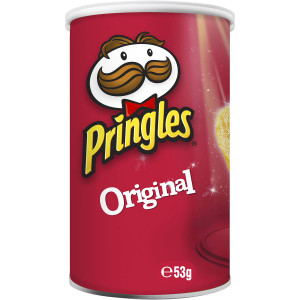 5 PACK of Pringles Original Salted Potato Chips 53g