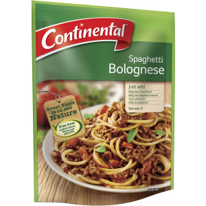 5 PACK of Continental Recipe Base Spaghetti Bolognese 50g