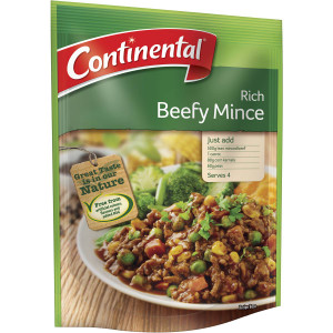 5 PACK of Continental Recipe Base Rich Beefy Mince 50g