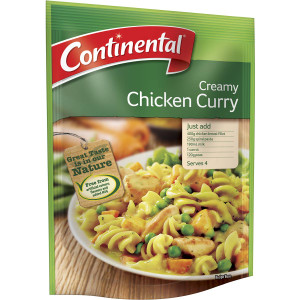5 PACK of Continental Recipe Base Creamy Chicken Curry 30g