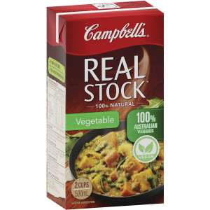 5 PACK of Campbell's Real Vegetable Liquid Stock 500ml