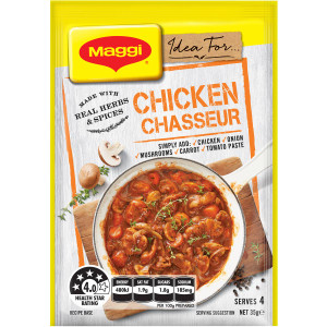 5 PACK of Maggi Chicken Chasseur Recipe Base 35g