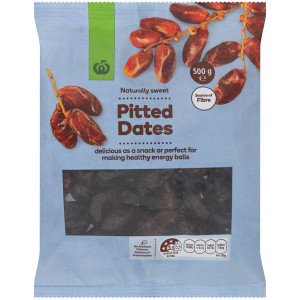 5 PACK of WW Pitted Dates 500g