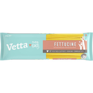 5 PACK of Vetta Rural Aid Fettucine Pasta 500g