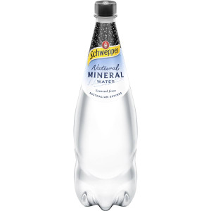 5 PACK of Schweppes Natural Mineral Water Natural 1.1l
