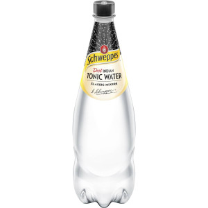 5 PACK of Schweppes Indian Tonic Water Zero Sugar 1.1l