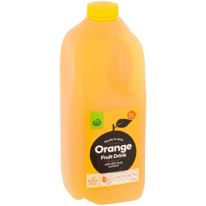 5 PACK of WW Orange Drink 2l