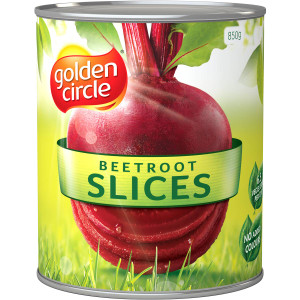 5 PACK of Golden Circle Beetroot Sliced 850g